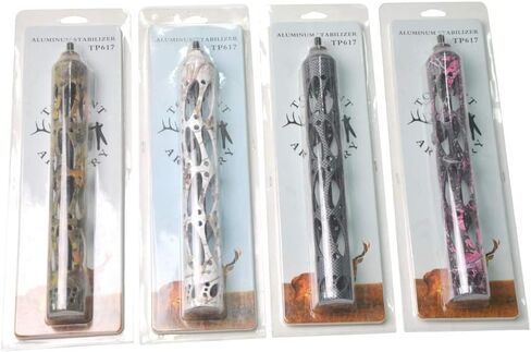 SHARROW Archery Bow Stabilizer 5inch 8inch 11inch Bow Riser Shock Absorber Dampener Recurve Bow Noise Reduction Compound Bow Accessories in Saudi Arabia