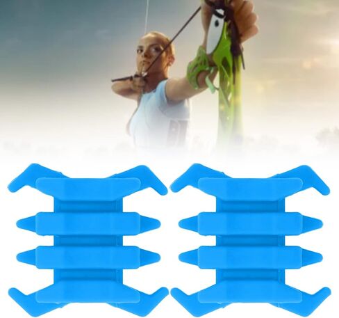 Zunate Archery Bow Dampener، مُثبِّت الاهتزاز المنفصل، قوس رماية مطاطي مقسم للهدف في الهواء الطلق (أزرق) in Saudi Arabia