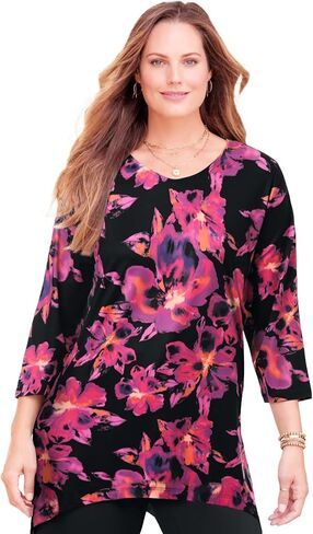 Catherines Women's Plus Size Anywear Fluid Tunic in Kuwait