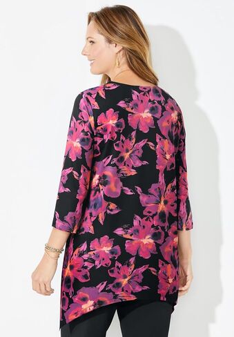 Catherines Women's Plus Size Anywear Fluid Tunic in Kuwait
