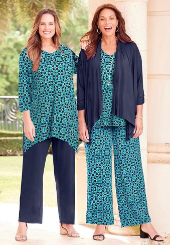 Catherines Women's Plus Size Anywear Fluid Tunic in Kuwait
