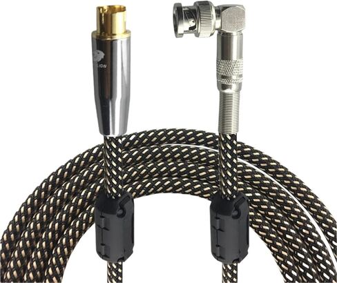 4 Pin S-Video to BNC Male Female 75-5 Monitor Video Signal Interconnect Cable Q9 Video Security Line OFC(S to BNC Male,0.75m) in Saudi Arabia