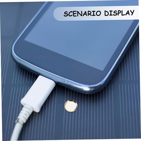 DOITOOL Home Button Sticker for Ultra-Thin Fingerprint Recognition Adhesive Cover Compatible Easy to Clean Application Design in Saudi Arabia