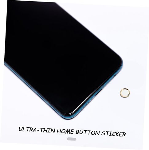 Home Button Enhancement Stickers for Fingerprint Sensor Adhesive Skin Durable Stylish Easy Application in Saudi Arabia