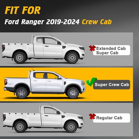 Running Boards Compatible with 2005-2023 Toyota Tacoma Double Cab/Crew Cab with 4 Full-Size Doors, Drop Down Side Step Bars, 6.5 Inch Carbon Steel in Saudi Arabia