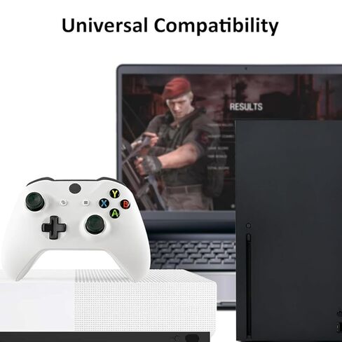 وحدة تحكم KanKanGou موديل 1708 One S (أبيض)، متوافقة مع وحدة تحكم Xbox One X|S، لوحات ألعاب متوافقة مع Xbox One X|S، وحدة تحكم ألعاب متوافقة مع Xbox Series S/X in Kuwait