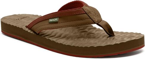 Sanuk Mens Ziggy Plush | Flip Flops for Men | Mens Sandals | Beach Sandals | Supportive & Lightweight | Comfort Footbed in Saudi Arabia