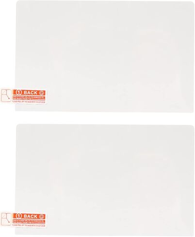 Yoidesu New 3DS XL Screen Protector, 9H Tempered Glass, HD Clear, Scratch Resistant, for Top LCD Screen in Saudi Arabia
