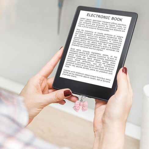 سحر سدادة الغبار لجهاز Kindle - 8 عبوات من مقابس الفراشة والأقواس المضادة للغبار، قلادات Coquettte سحر حامي منفذ الشحن للهاتف من النوع C/USB C in Saudi Arabia