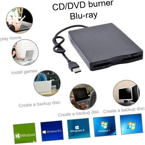 محرك أقراص مرن خارجي USB محمول من TEHAUX لتصميم مدمج بمعدل نقل بيانات مرتفع متوافق مع أنظمة التشغيل للسفر والاستخدام السهل in Saudi Arabia