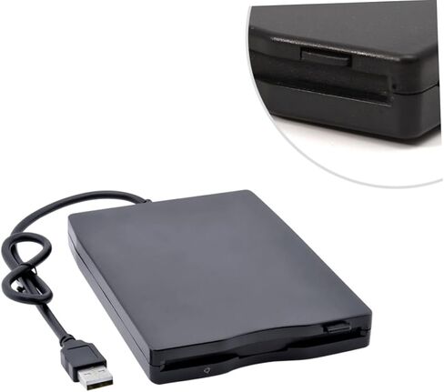 محرك الأقراص المضغوطة للكمبيوتر المحمول بديل محرك الأقراص المرنة USB الخارجي قرص مرن لتحويل USB لنقل بيانات القرص المتوافق in Kuwait