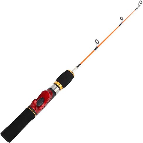 ICE Fishing Rod Pole Sturdy Durable Portable Fiber Material in Saudi Arabia