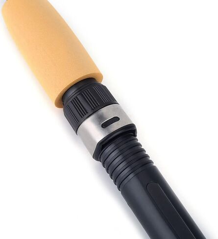 75cm Telescopic Fishing Rod Retractable Glass Fiber Winter Pole Portable Ice Fishing Rod with Magnetic Guide & Anti Slip Handle in Saudi Arabia
