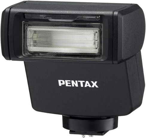 Pentax AF201FG Flash (Black) Dustproof & Weather-Resistant P-TTL Auto Flash Guide Number 20 in Saudi Arabia