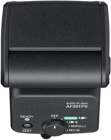 Pentax AF201FG Flash (Black) Dustproof & Weather-Resistant P-TTL Auto Flash Guide Number 20 in Saudi Arabia