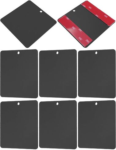 Self-Adhesive Magnetic Mount Pad for Aluminum Cabs, Magnetic Mounting Plate Suitable for Magnetic Light Mounts, for Strobe Beacons Light Bars Spot Lights, 8 Pack in Saudi Arabia