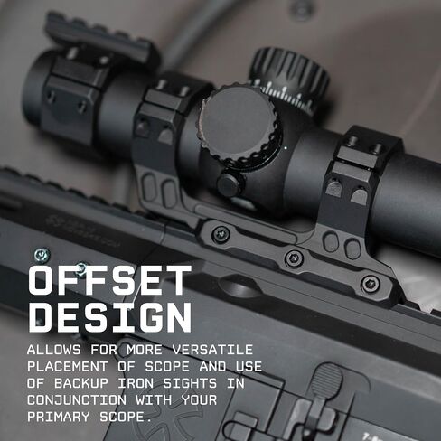 Monstrum Deadlock Series High Profile Scope Mount | 1.70 inch Center Height in Saudi Arabia