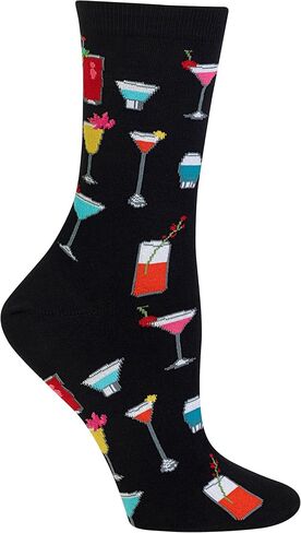 Hot Sox Women's Espresso Martini Crew Hemp Heather Women's 4-10 in Saudi Arabia