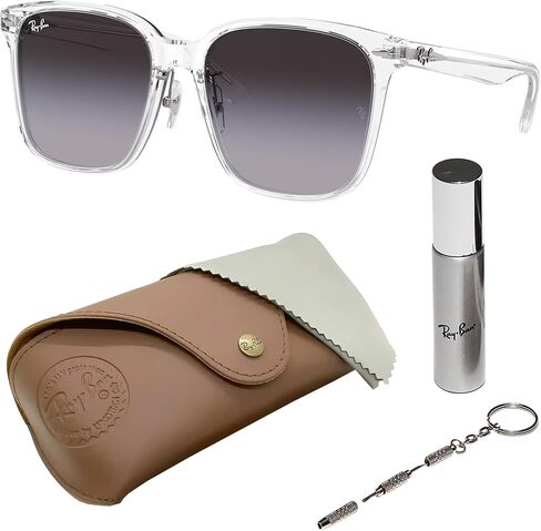 Ray-Ban RB2206D Square Shaped Sunglasses for Men & Women with Official RAYBAN Eyewear Kit in Saudi Arabia