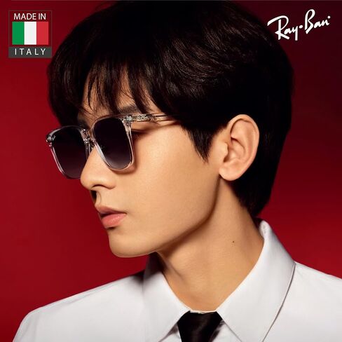 Ray-Ban RB2206D Square Shaped Sunglasses for Men & Women with Official RAYBAN Eyewear Kit in Saudi Arabia