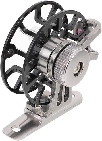 Professional Ice Fishing Rod Reel Durable Full Metal Construction Lightweight Compact Design Low Resistance Spool Comfortable Handle for Ice Fishing Accessories in Saudi Arabia