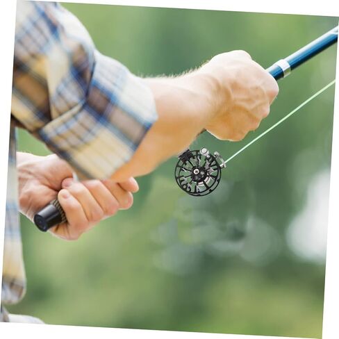 Professional Ice Fishing Rod Reel Durable Full Metal Construction Lightweight Compact Design Low Resistance Spool Comfortable Handle for Ice Fishing Accessories in Saudi Arabia