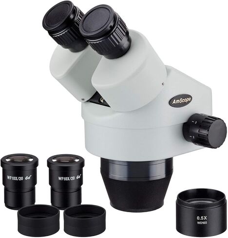 AmScope SM3545B 3.5X-45X مجهر تكبير مجهر قوة ستيريو in Saudi Arabia