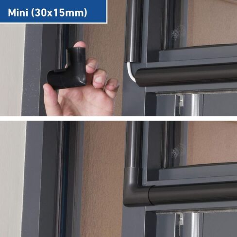 D-Line Cable Trunking Oak-Effect، حزمة 8 أمتار، أغطية أسلاك نصف دائرية من قطعة واحدة، مخفي كابل ذاتي اللصق، مخفي سلك التلفزيون، إدارة الكابلات - 8 × 30 مم (عرض) × 15 مم (ارتفاع) × طول 1 متر (8 أمتار) in Saudi Arabia