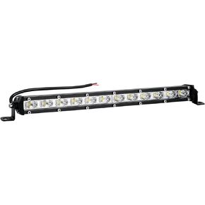 nifeida 14" Led Light Bar 80W 8000lm Single Row Driving Light Led Off Road Lights Waterproof Flood & Spot Beam Combo Light for Truck Off Road Pickup SUV ATV UTV Boats Roof Bumper