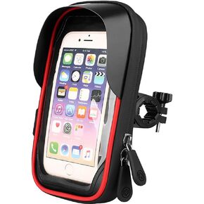 X-Energy Bike/Bicycle Phone Holder Waterproof,Bike Accessories,Bike Handler Bag 360° Rotatable,Bike Phone Mount with Sensitive TPU Touch-Screen for Phones under 6.8''