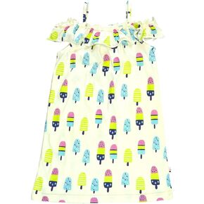Babysoy Ruffle Shoulder Dress