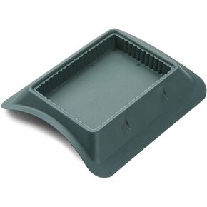 FloraCraft Plastic Floral Casket Saddle 3.5 Inch x 11.25 Inch x 14 Inch Green