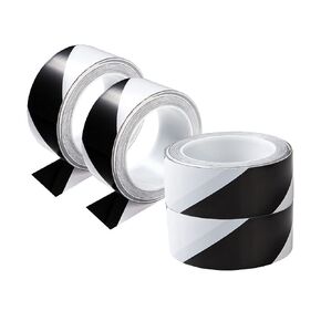 LeaGerous Hazard Warning Safety Stripe Tape Caution Tape Roll Waterproof Anti Slip Non-Abrasive Self-Adhesive Floor Marking Tape (2"x 36 Yards, Yellow-Black, 6)