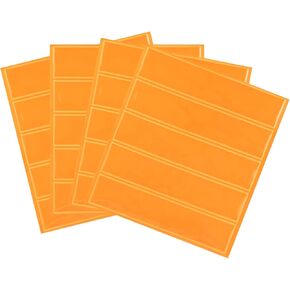 PATIKIL Reflective Stickers, 20 Pack 1 x 4.5" Waterproof Adhesive High Visibility Night Caution Warning Safety Tape Strips for Backpacks Bikes Helmets, Green in Saudi Arabia