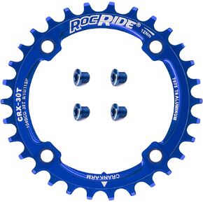 RocRide Narrow Wide Chainring 104 BCD for 9/10/11 Speed with 4 Bolts