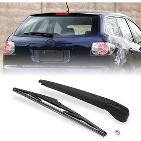 Shopauto Rear Windshield Wiper Arm Blade Assembly Kit Compatible with 2007-2012 Mazda CX-7, 2007-2015 Mazda CX-9 Rear Window Wiper Replacement EG2167421, TD1367330