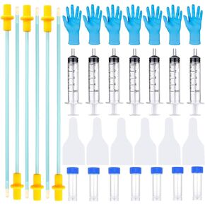 10 Set AI Artificial Insemination Dog Breeding Kit, Canine Breeding Kit, Disposable Canine Artificial Insemination, Dog Insemination Breeder Kit, Canine Breeding Supplies for Small Breeds