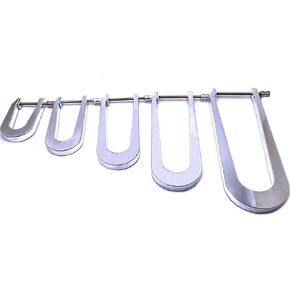 TUOREN 5Pcs Violin Bracing Clamp Violin Bass Bar Clamps Violin Beam Clamp Violin Edge Clamp Violin Making Crack Repair Clamps Violin Back Plate Bracing Clip Beam Repair Tools Universal