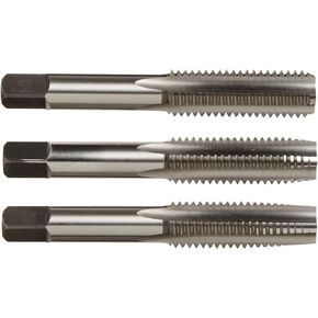 Alfa Tools CSHTS70544 5/8-11 Carbon Steel Hand Tap Set Taper/Plug/Bottom