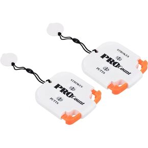 PATIKIL Golf Score Counter, 2 Digits Scoring Keeper Mini Golf Shot Stroke Counter for Golf Game Scorekeeper Outdoor Sport