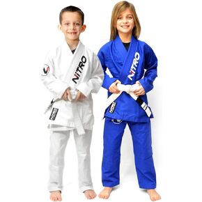 Kids Evolution Brazilian Jiu Jitsu Gi | Lightweight | IBJJF Approved Kids BJJ Gi (Belt not included)