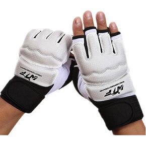 Panegy Half Finger Taekwondo Gloves Hand Protector Guard Sandbag Training Gloves S-XL