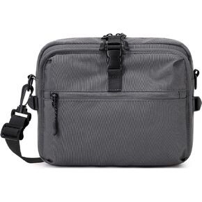 Lohol Small Messenger Bag for Men Women, Water Resistant Adjustable Crossbody Sling bag Purse for Daily Use Travel Sports