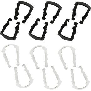 911134 Fuel Line Retaining Clip | Compatible with GM Ford | Replaces 22717568, 21992746, 2F1Z9A317AA, 2F1Z9A317BA FC-800-223-W | 12 pack 3/8 and 5/16 inch