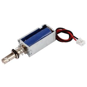 uxcell Balance Plug Pull Solenoid, Electromagnet, DC 5V 1.11A, 4 mm, 100 g, 2 Pin