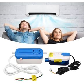 HVAC Condensate Pump ABS Mini Split Condensation Drain Pump with Shock Proof Buckle Strap for AC Dehumidifier AC110‑240V