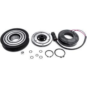FKG AC Compressor Clutch Assembly Repair Kit CO 4335C 55037466 Fit for 2002-2005 Jeep Liberty 3.7L, 2002 Jeep Liberty 2.4L