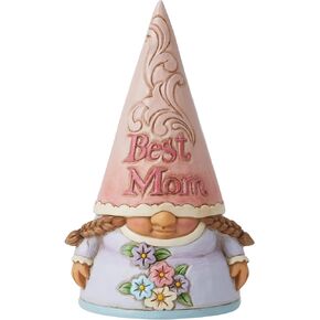 Enesco Jim Shore Heartwood Creek Four Seasons Best Mom Gnome Figurine, 4.9in H