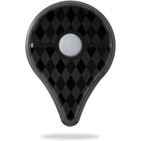MightySkins Skin Compatible with Pokemon Pokemon Go Plus - Black Argyle | Protective, Durable, and Unique Vinyl Decal wrap Cover | Easy to Apply, Remove, and Change Styles | Made in The USA