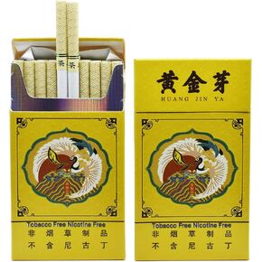 YFIONE-Herbal Cigarettes, Tobacco Free, Nicotine Free, 2 Packs-40 Smokes